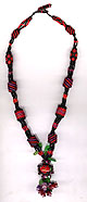 Black and Red Necklace