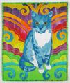 Kitty in the Sky in Sapphire